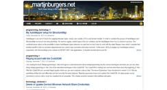 Desktop Screenshot of martijnburgers.net